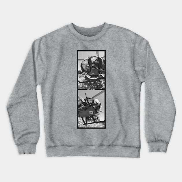 Broskull CG Assault Copter Project Crewneck Sweatshirt by CastleBroskull